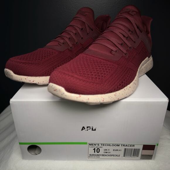 APL TechLoom Tracer – Burgundy/Beach/Speckle | Men’s 10 | Training Sneaker main image 13